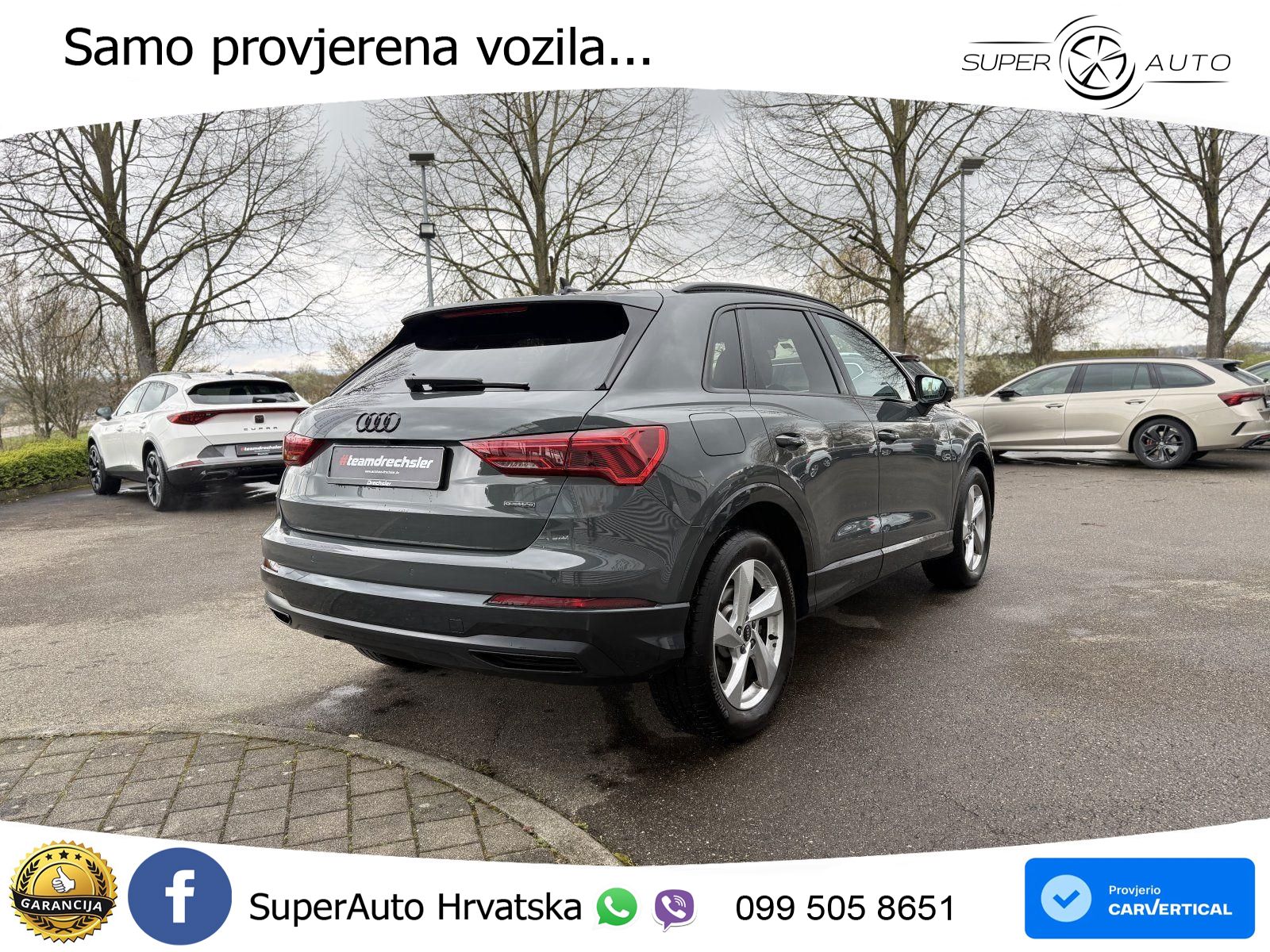 Audi Q3 40 TDI (200 KS) quattro S tronic advanced LED+GR SJED+ACC