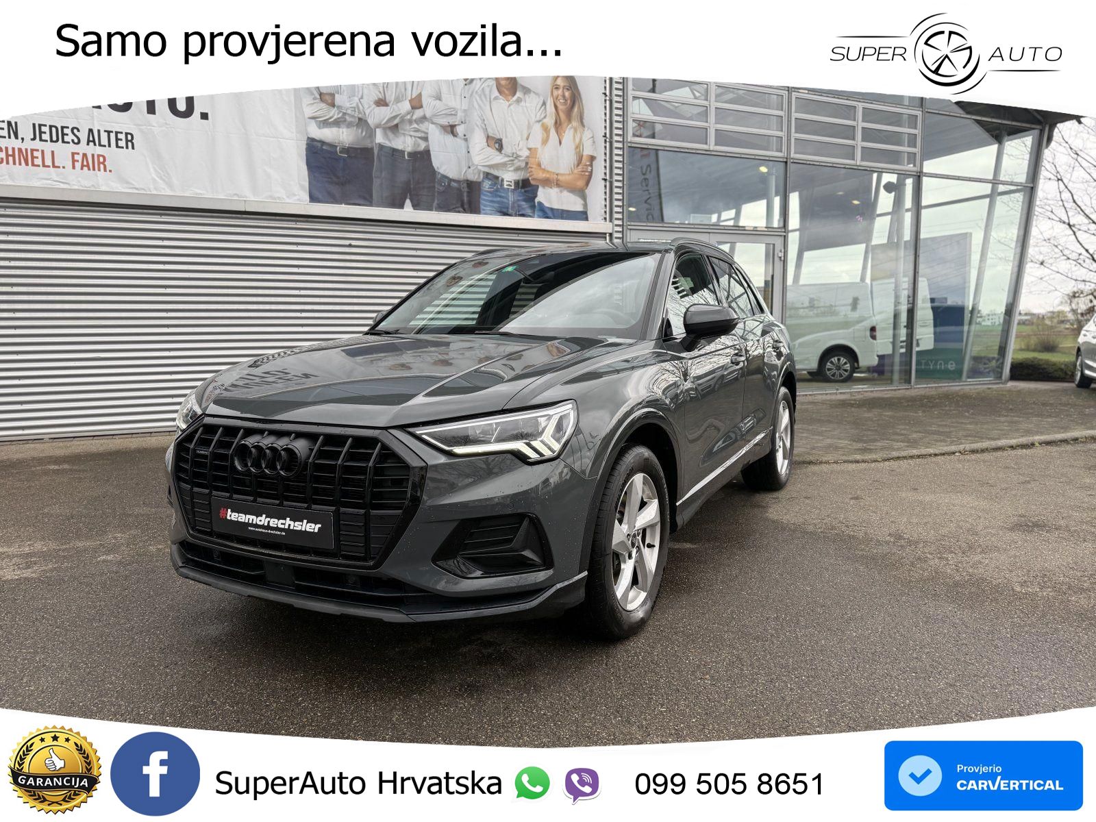 Audi Q3 40 TDI (200 KS) quattro S tronic advanced LED+GR SJED+ACC