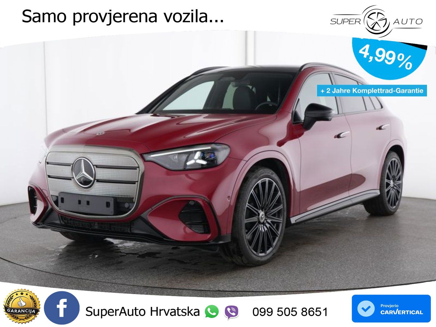 Mercedes GLC 400 94 kWh (489 KS) 4MATIC EQ Technology AMG ACC+HEAD+4xGR SJED+360+PANO