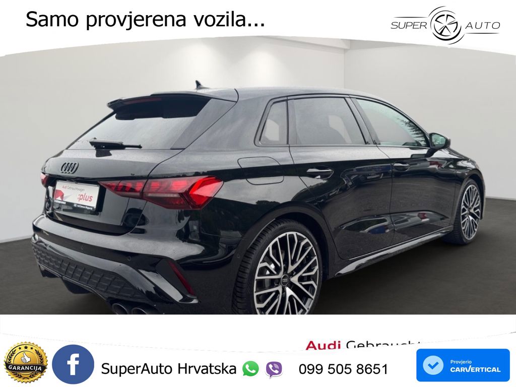 Audi S3 2.0 TFSI (333 KS) quattro S tronic MATRIX+GR SJED+KAM