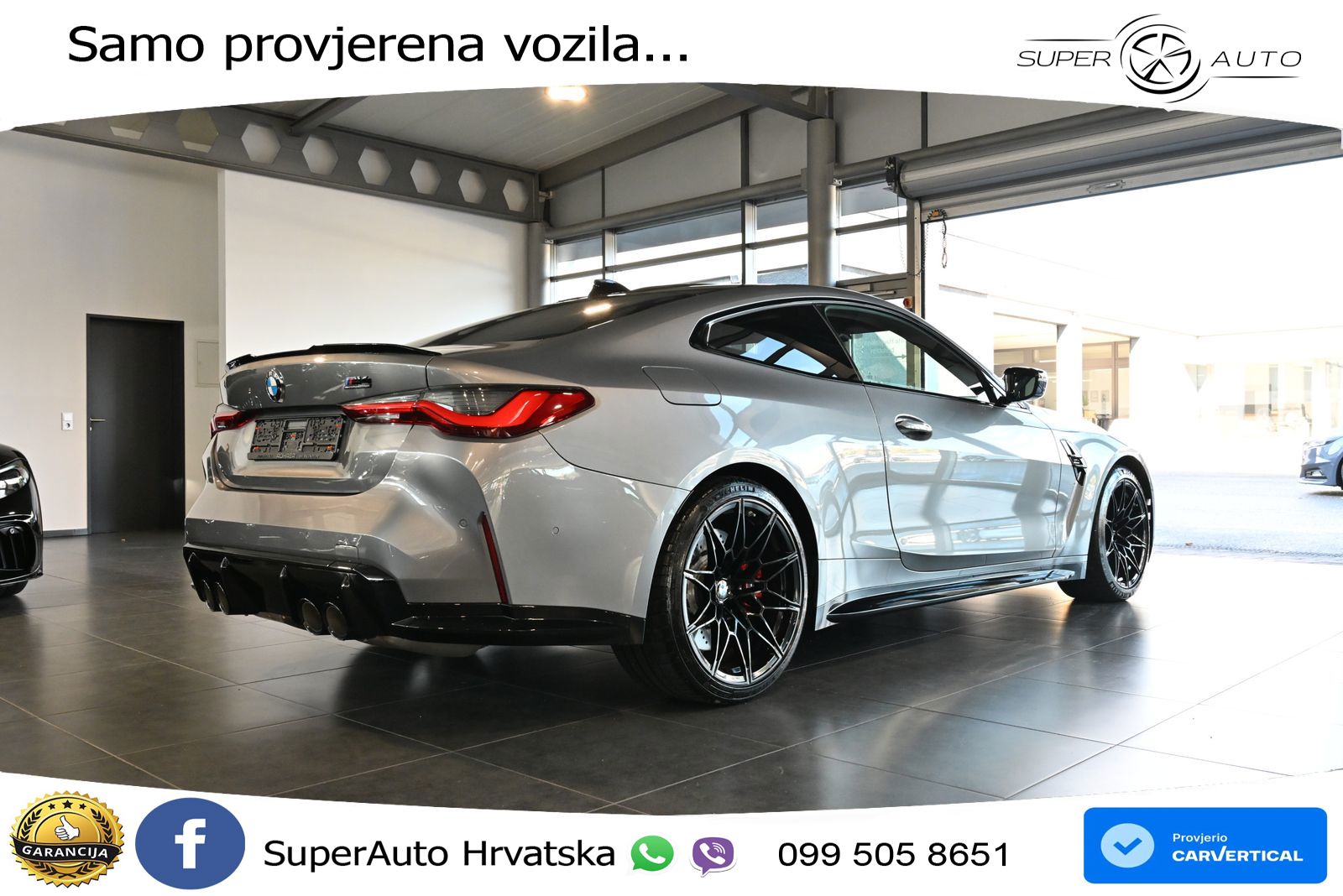 BMW M4 Competition 3.0 (510 KS) xDrive Steptronic LED+GR SJED+ACC
