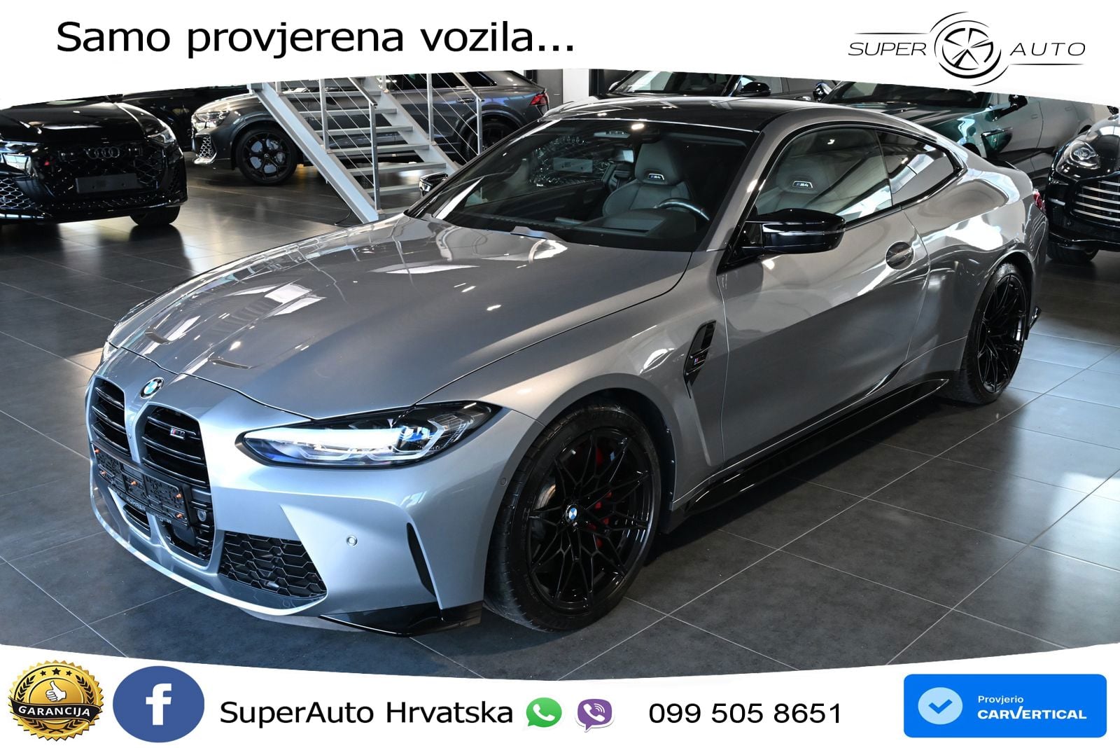 BMW M4 Competition 3.0 (510 KS) xDrive Steptronic LED+GR SJED+ACC