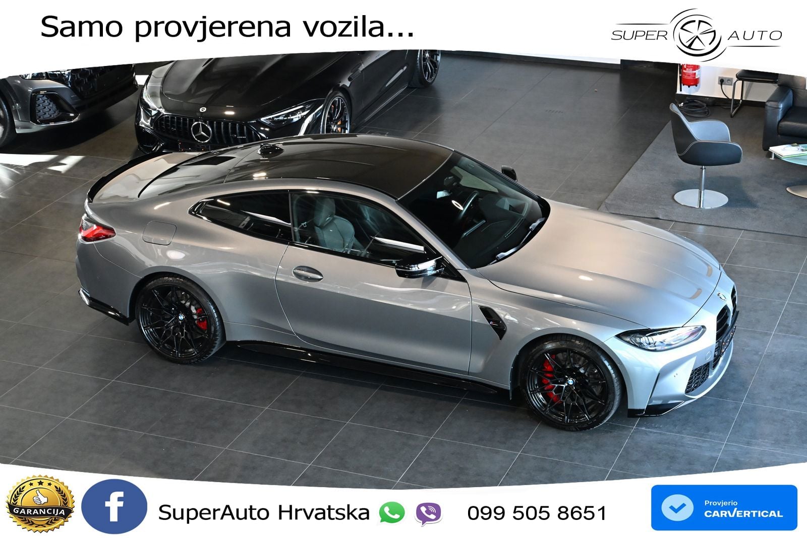 BMW M4 Competition 3.0 (510 KS) xDrive Steptronic LED+GR SJED+ACC