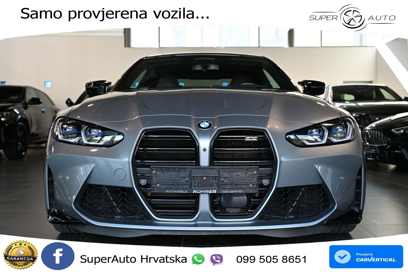 BMW M4 Competition 3.0 (510 KS) xDrive Steptronic LED+GR SJED+ACC