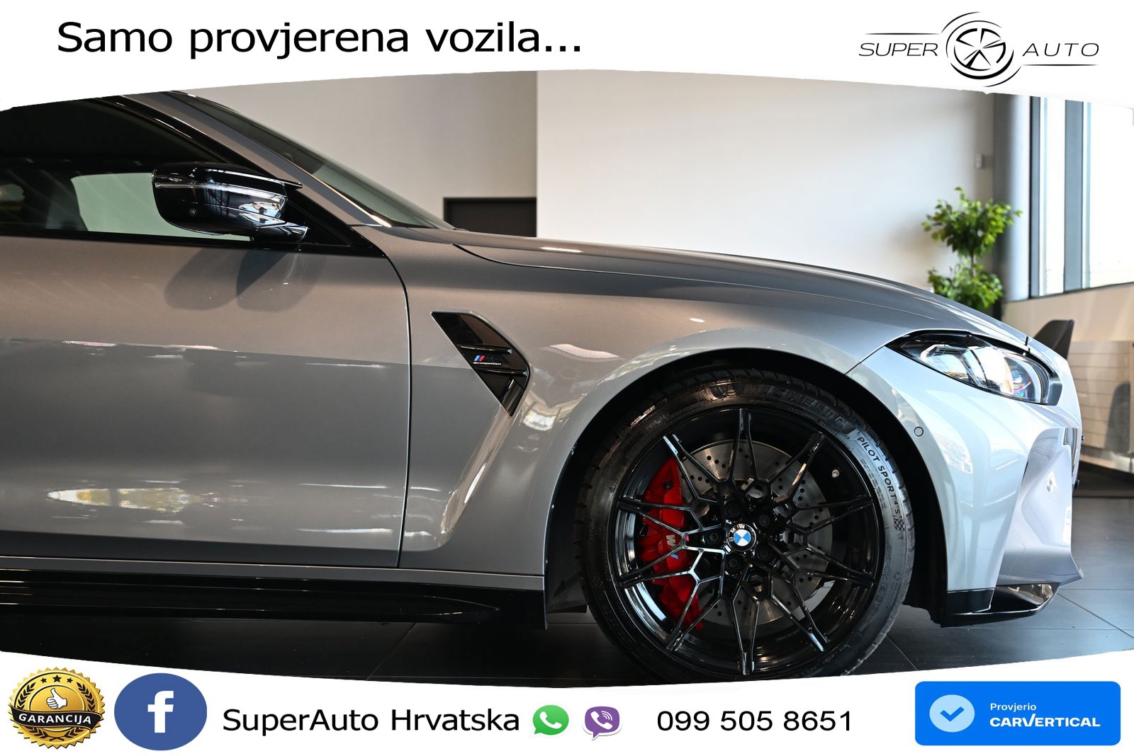 BMW M4 Competition 3.0 (510 KS) xDrive Steptronic LED+GR SJED+ACC
