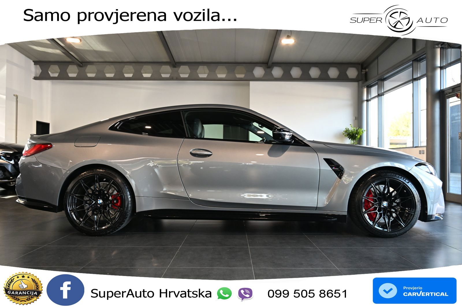 BMW M4 Competition 3.0 (510 KS) xDrive Steptronic LED+GR SJED+ACC