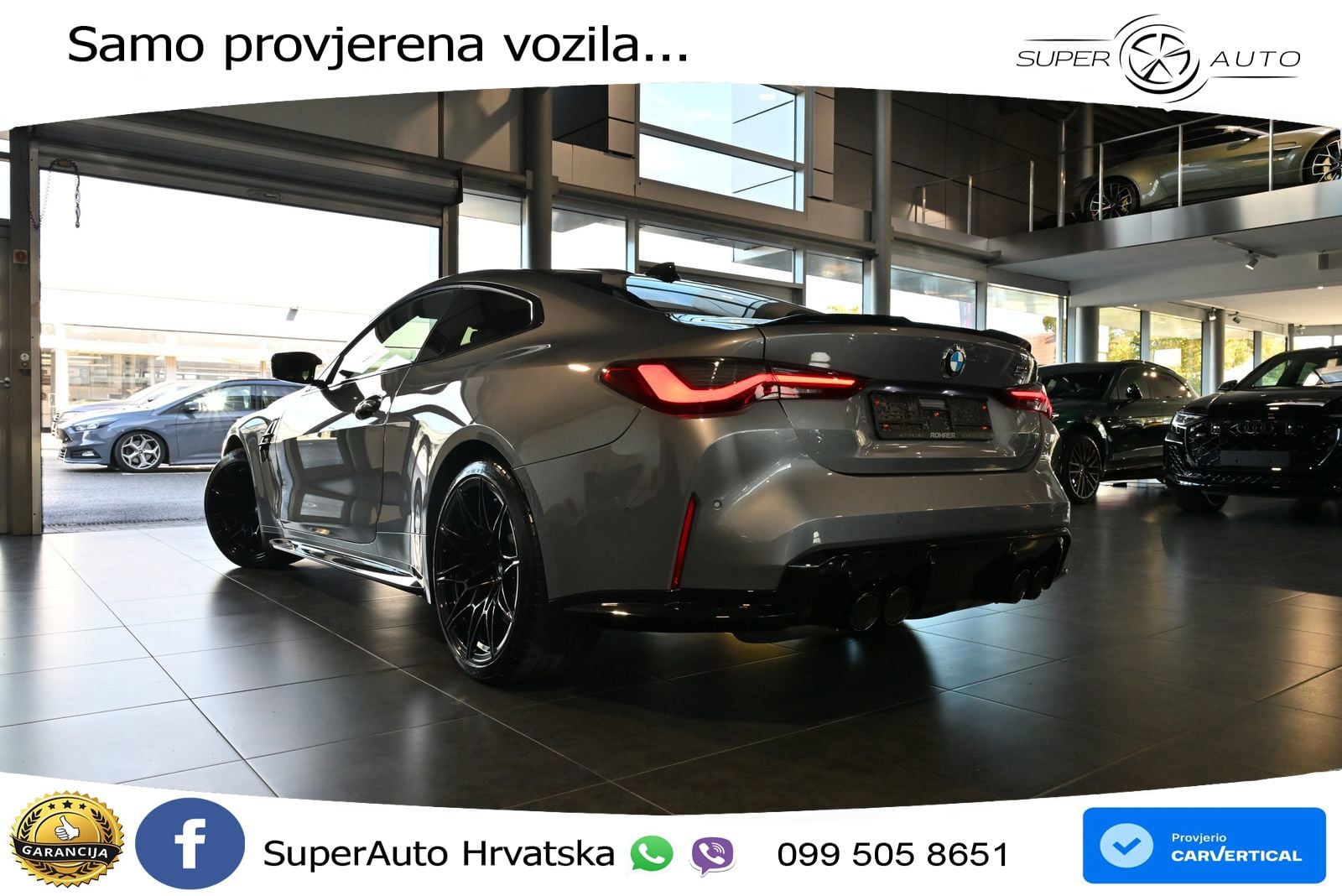 BMW M4 Competition 3.0 (510 KS) xDrive Steptronic LED+GR SJED+ACC