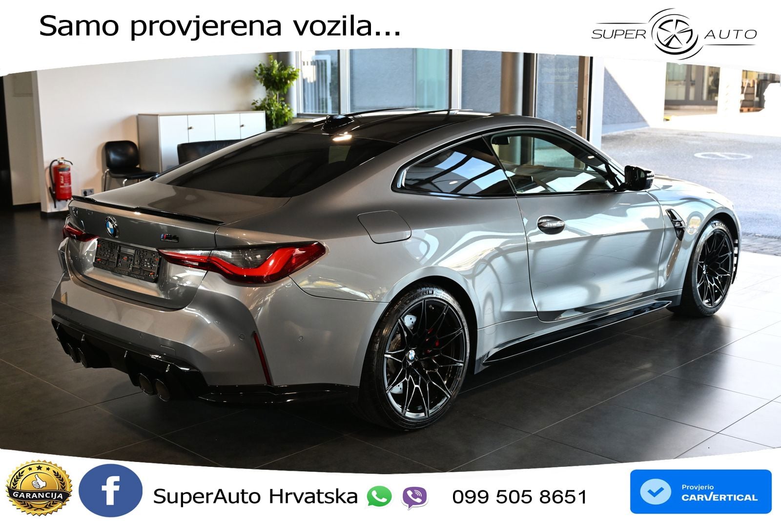 BMW M4 Competition 3.0 (510 KS) xDrive Steptronic LED+GR SJED+ACC
