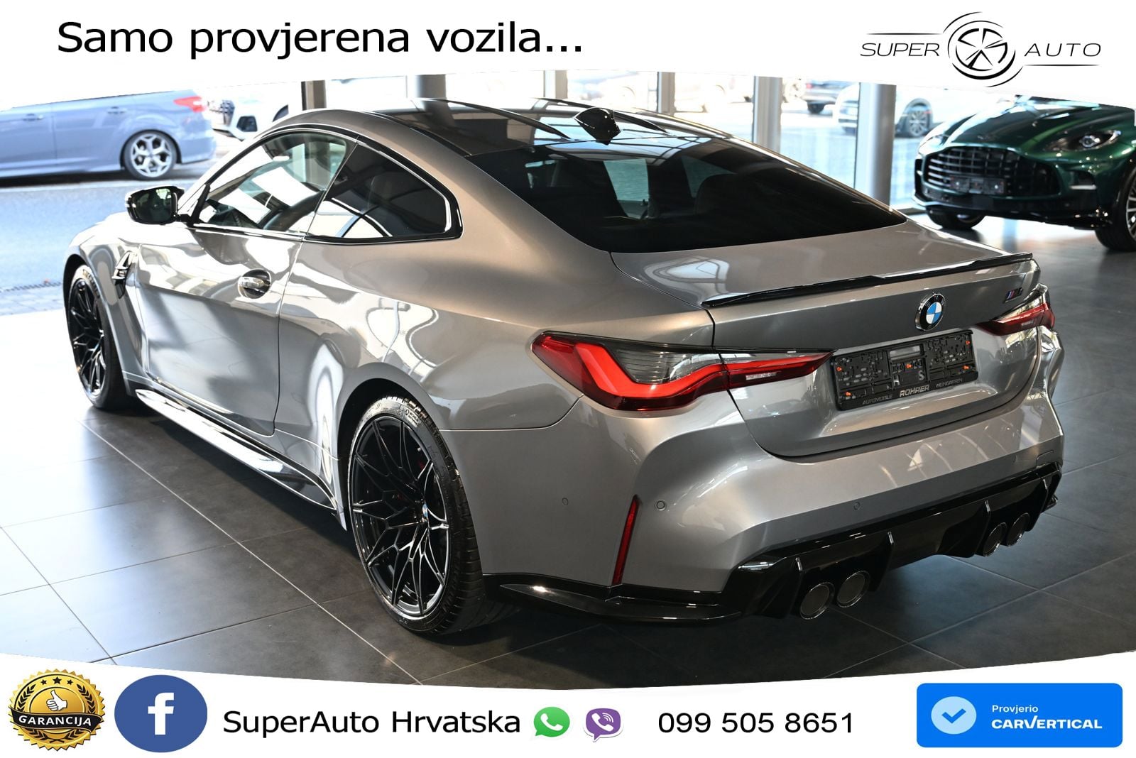 BMW M4 Competition 3.0 (510 KS) xDrive Steptronic LED+GR SJED+ACC