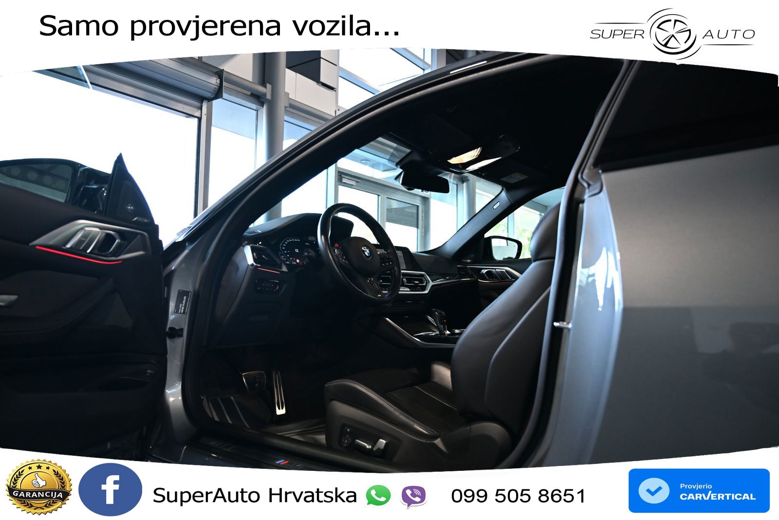 BMW M4 Competition 3.0 (510 KS) xDrive Steptronic LED+GR SJED+ACC