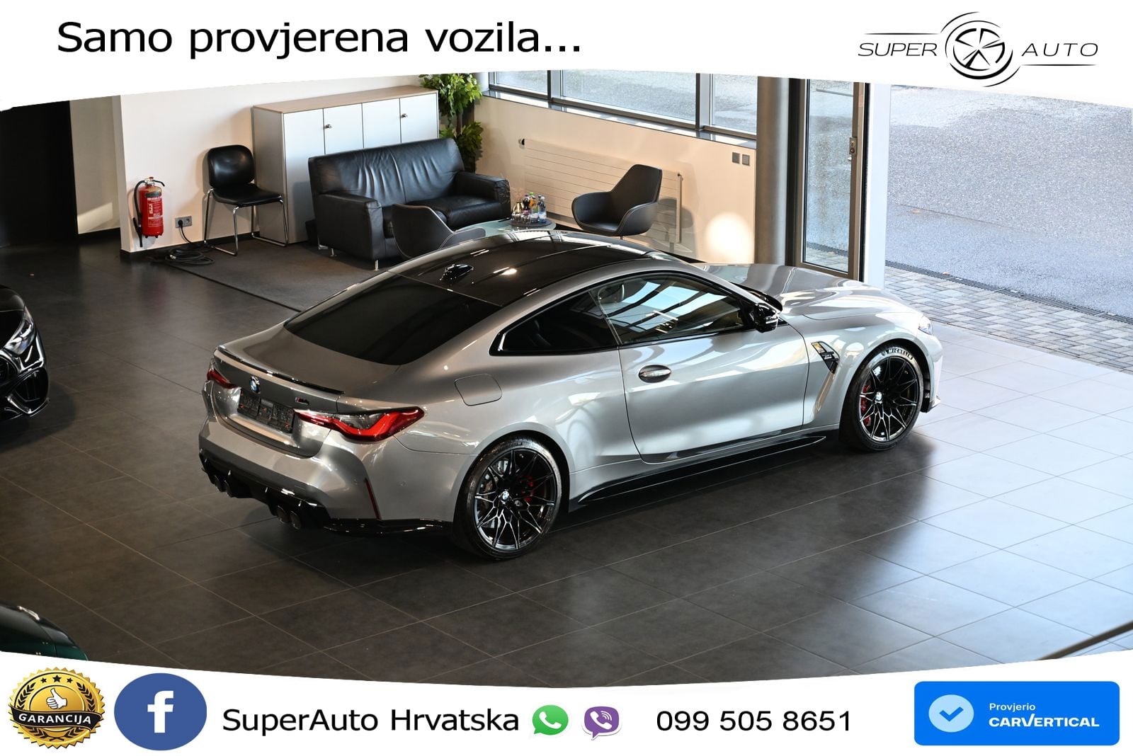 BMW M4 Competition 3.0 (510 KS) xDrive Steptronic LED+GR SJED+ACC