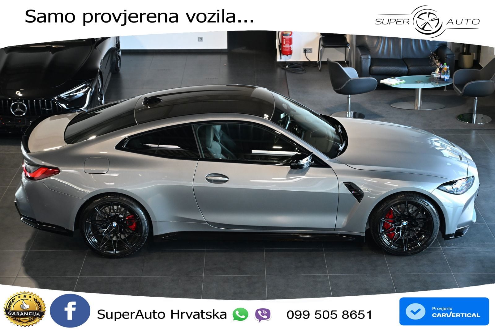BMW M4 Competition 3.0 (510 KS) xDrive Steptronic LED+GR SJED+ACC