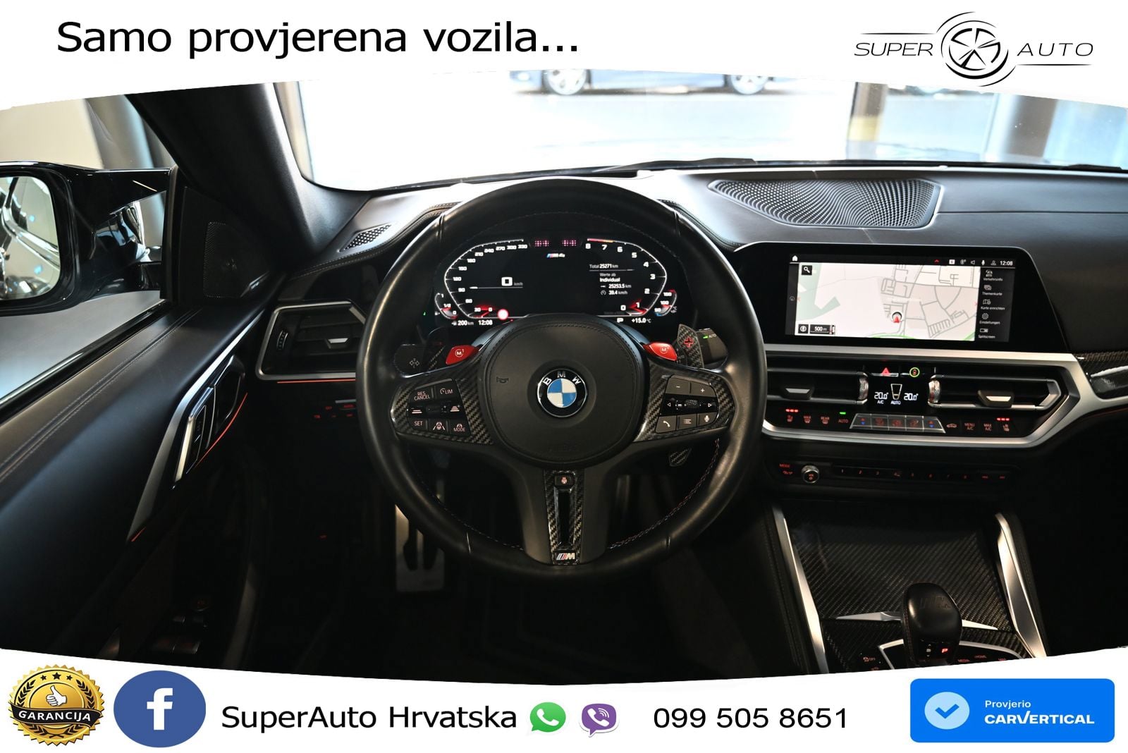 BMW M4 Competition 3.0 (510 KS) xDrive Steptronic LED+GR SJED+ACC