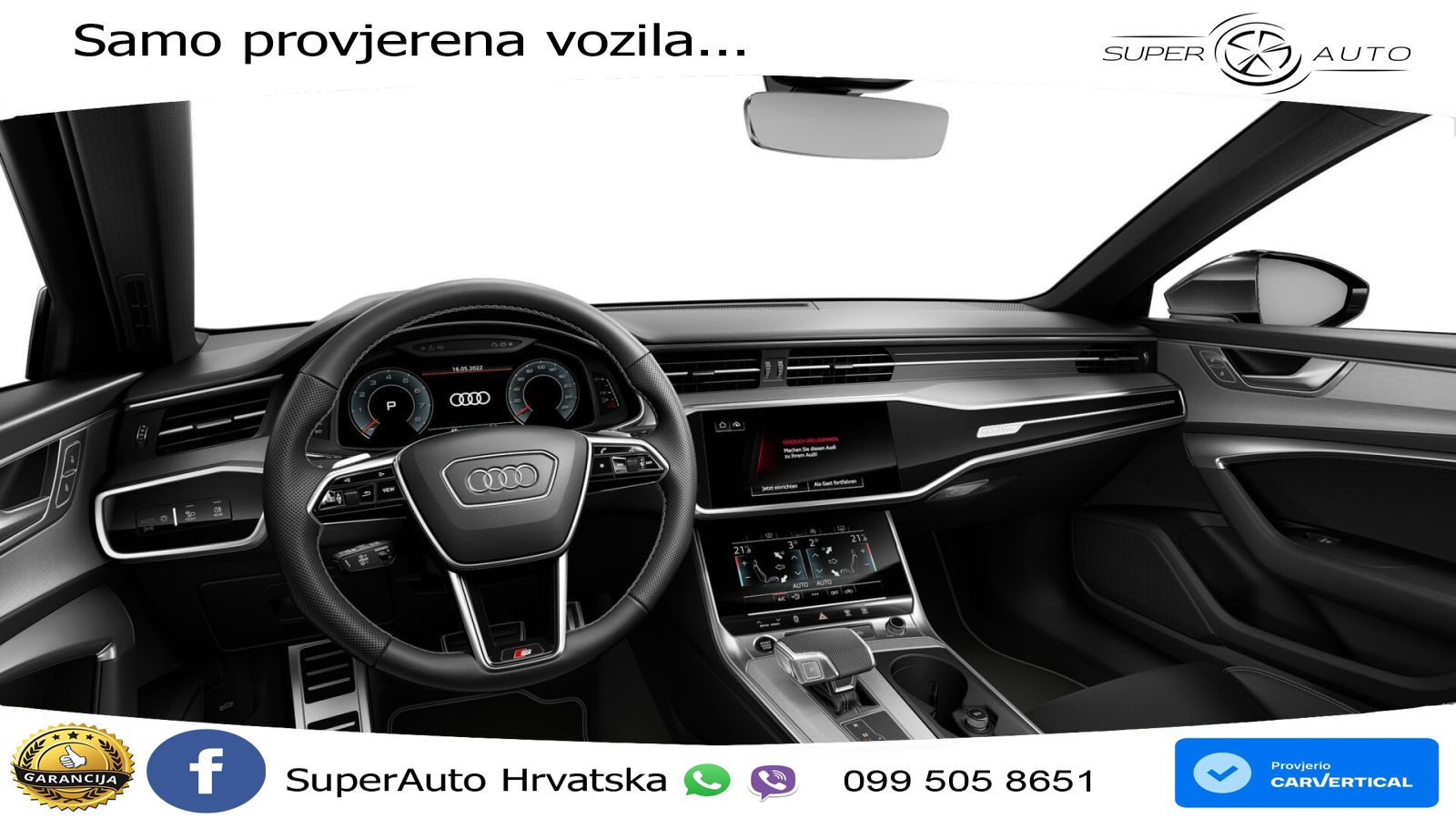 Audi A6 45 TFSI (265 KS) quattro ultra S tronic S line MATRIX+GR SJED+KAM