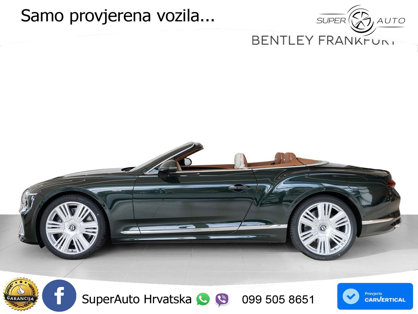 Bentley Continental GTC IV 4.0 V8 TFSi (680 KS) AWD DCT ZRAČNI+ACC+GR SJED+360