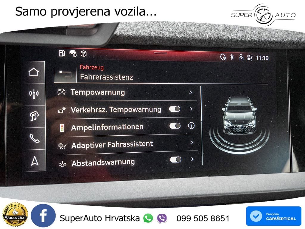 Audi A3 Limuzina 30 TFSI (116 KS) S tronic LED+GR SJED+ACC