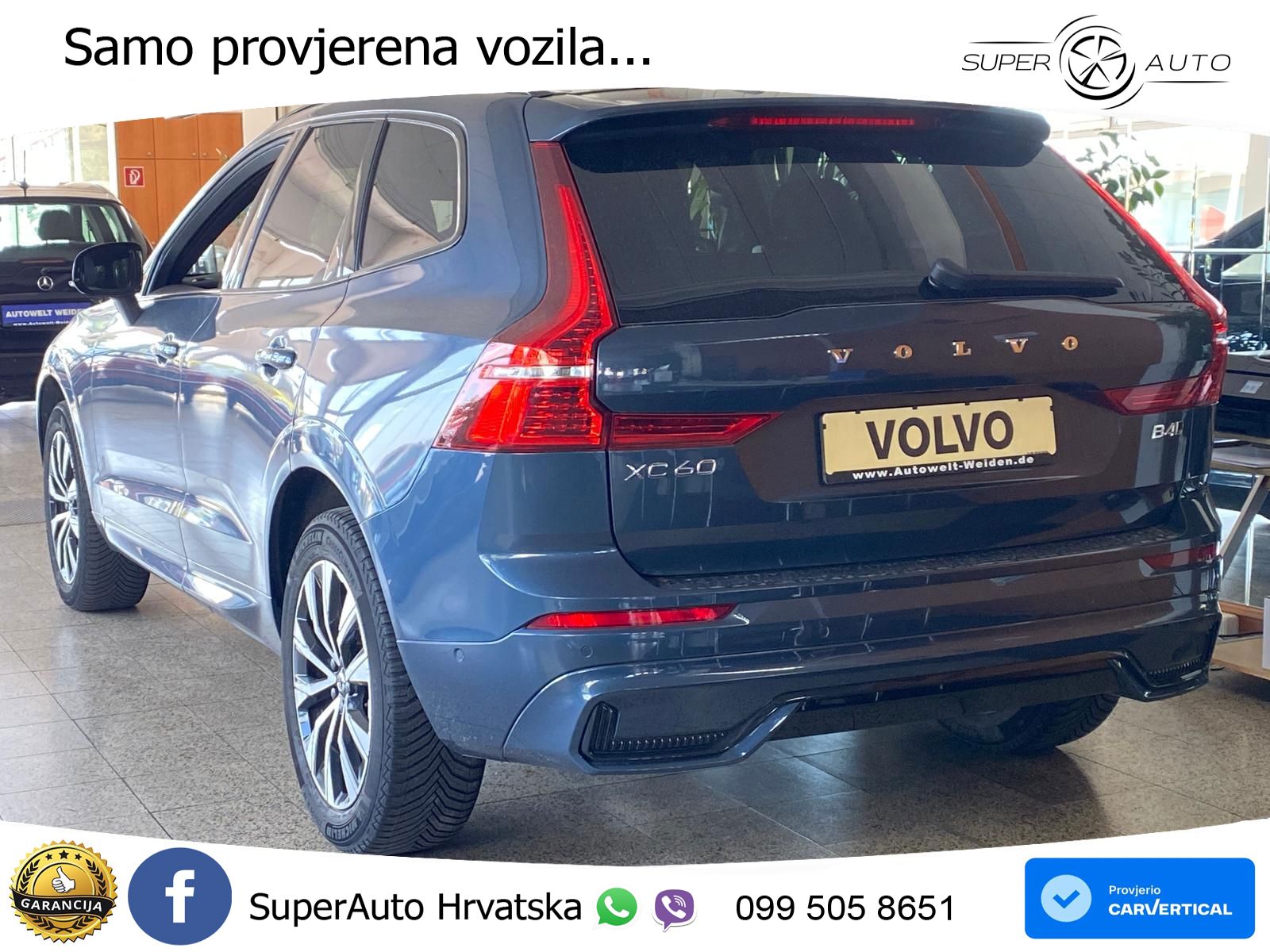 Volvo XC60 B4 Diesel AWD Geartronic LED+GR SJED+ACC