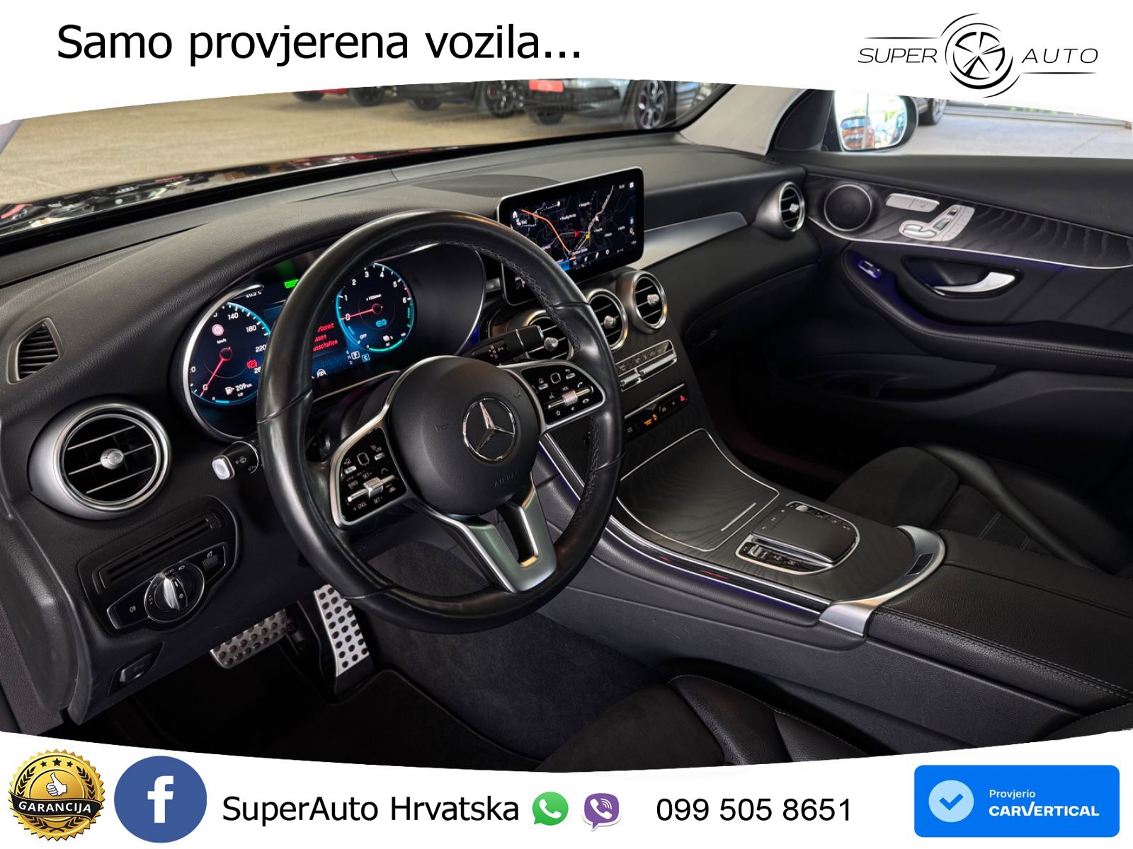 Mercedes GLC 300de (306 KS) 4MATIC 9G-TRONIC ACC+GR SJED+360+PANO