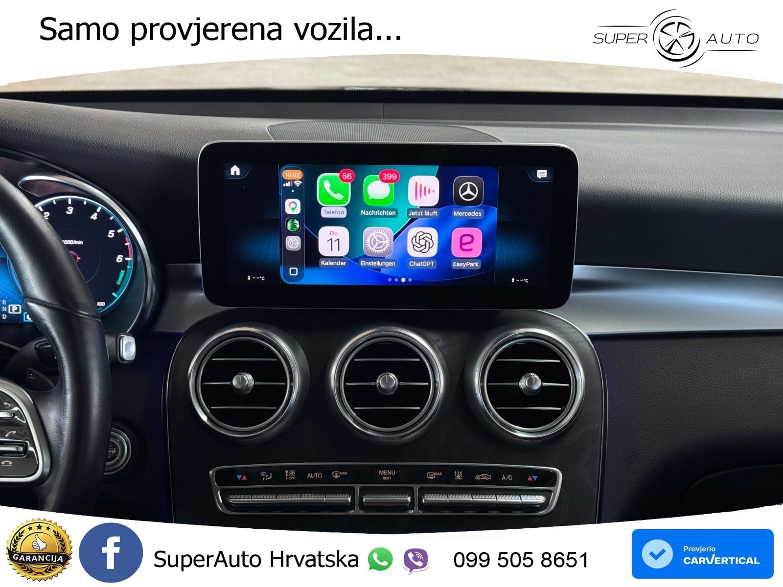 Mercedes GLC 300de (306 KS) 4MATIC 9G-TRONIC ACC+GR SJED+360+PANO