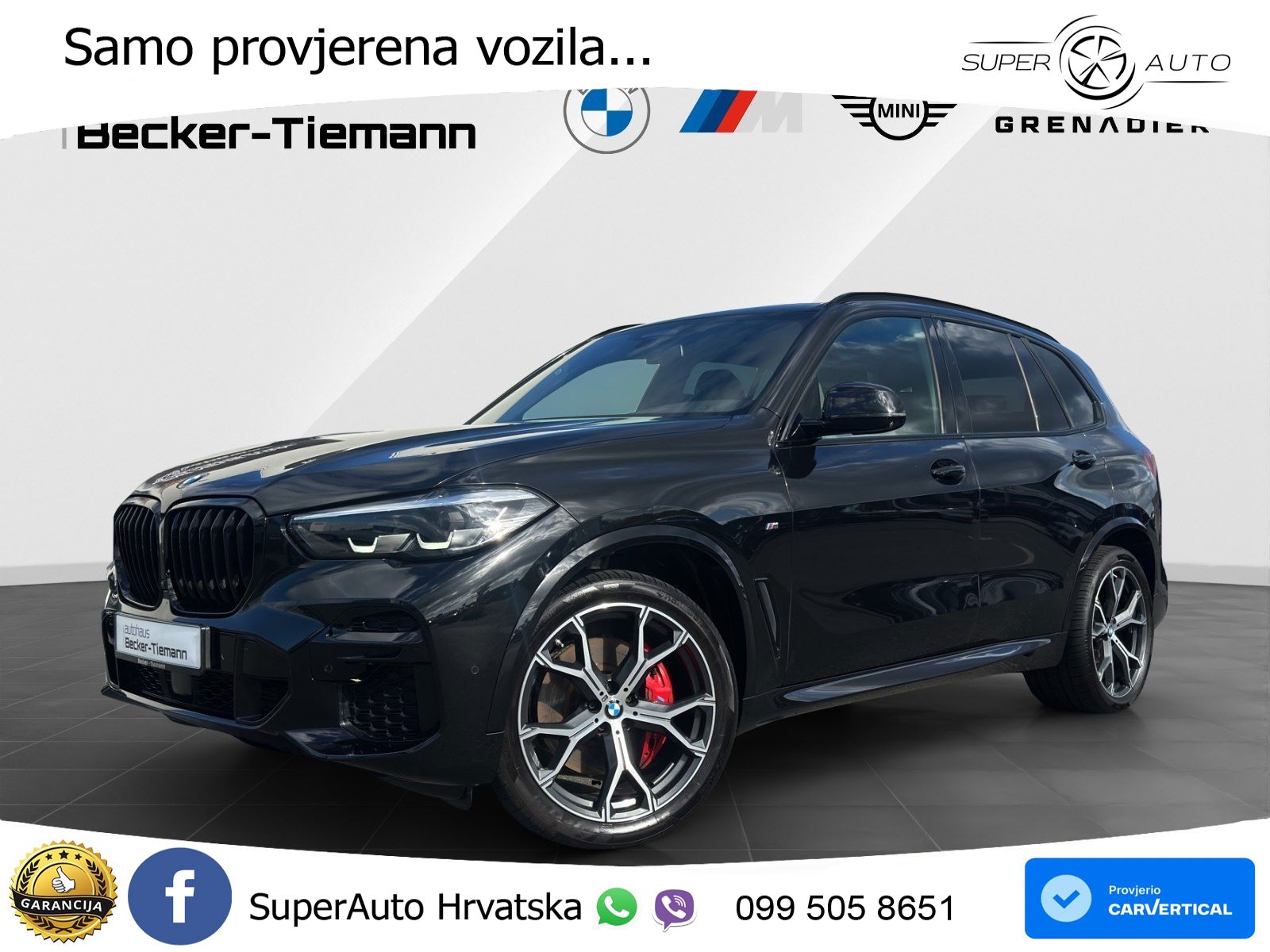 BMW X5 30d (286 KS) xDrive Steptronic M Sport LED+GR SJED+ACC