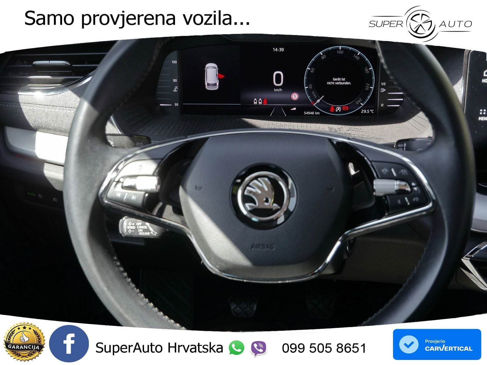 Škoda Octavia Combi 2.0 TDI (150 KS) LED+GR SJED+ACC