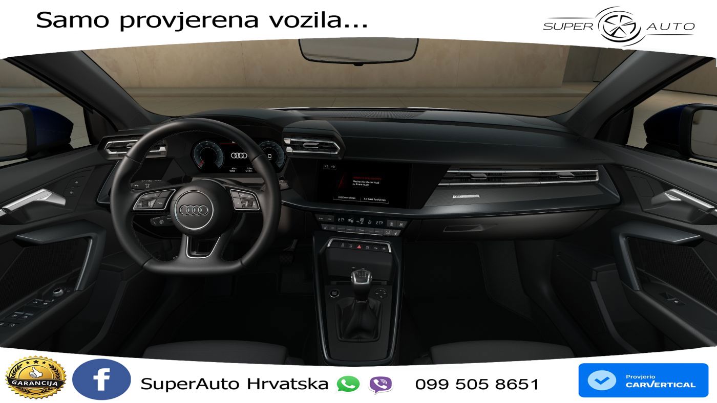 Audi A3 Sportback 30 TFSI (116 KS) LED+GR SJED+ACC