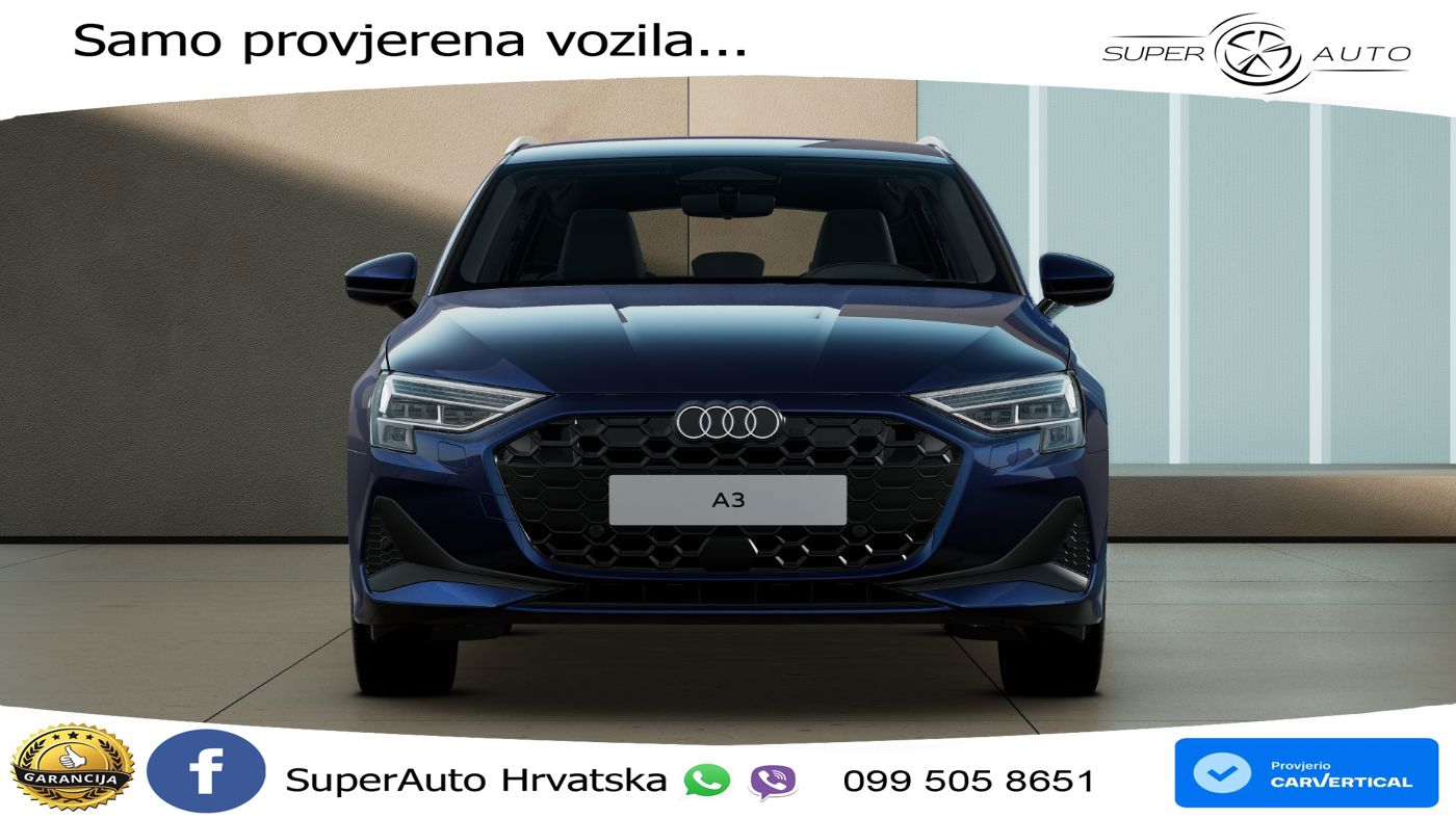 Audi A3 Sportback 30 TFSI (116 KS) LED+GR SJED+ACC
