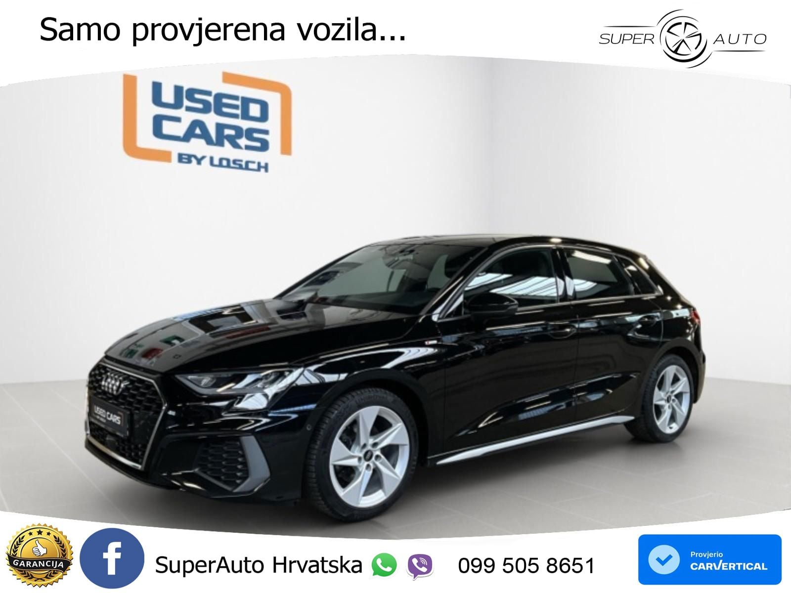 Audi A3 35 TDI (150 KS) S tronic S line