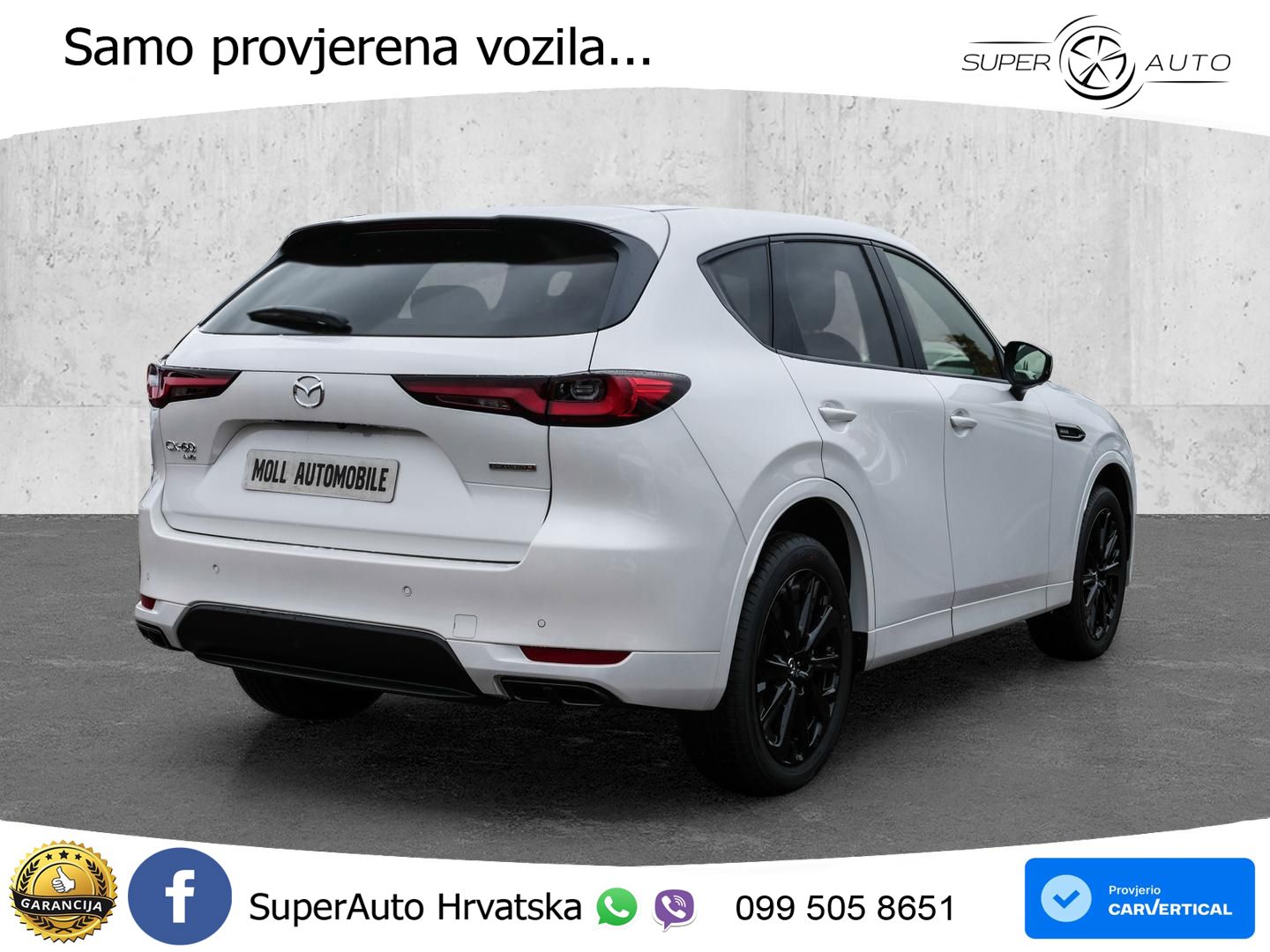 Mazda CX-60 3.3 e-Skyactiv D (254 KS) AWD Automatic LED+GR SJED+ACC