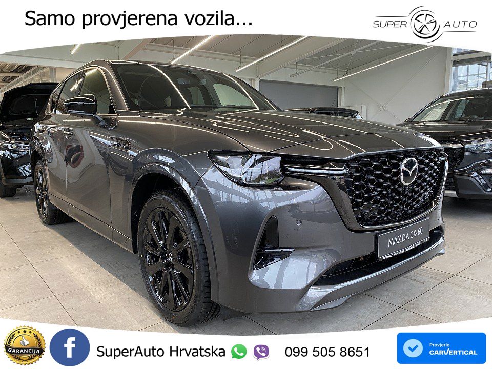 Mazda CX-60 3.3 e-Skyactiv D (254 KS) AWD Automatic MATRIX+GR SJED+KAM