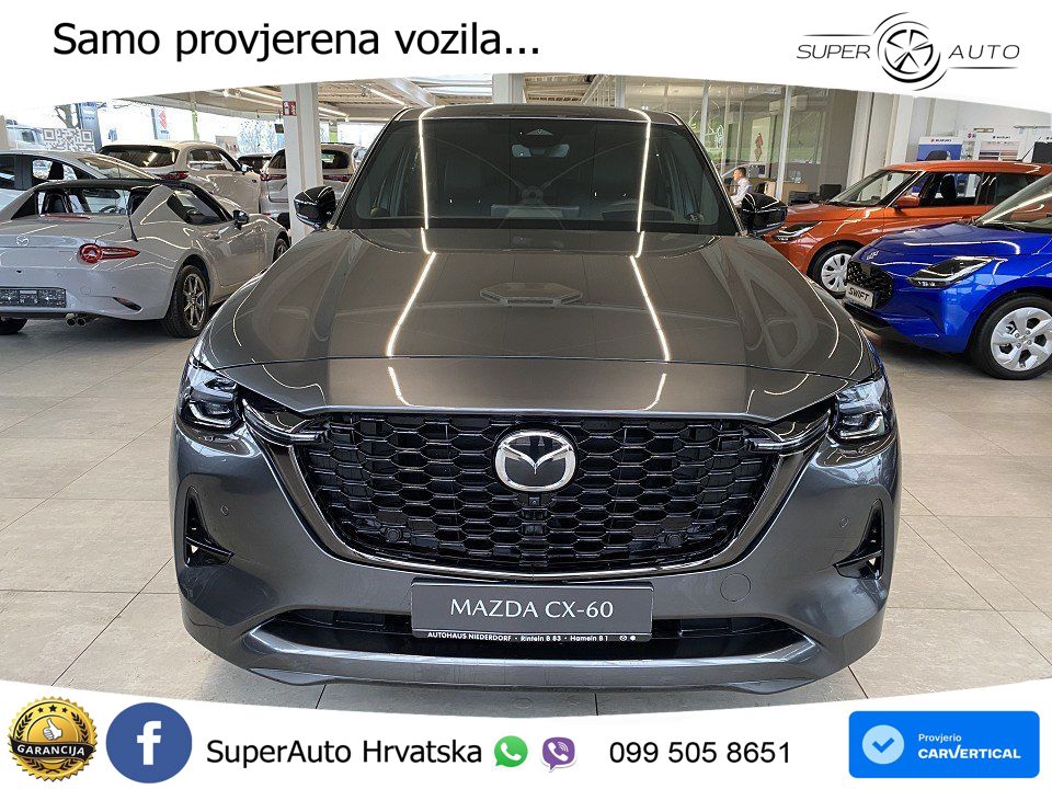 Mazda CX-60 3.3 e-Skyactiv D (254 KS) AWD Automatic MATRIX+GR SJED+KAM