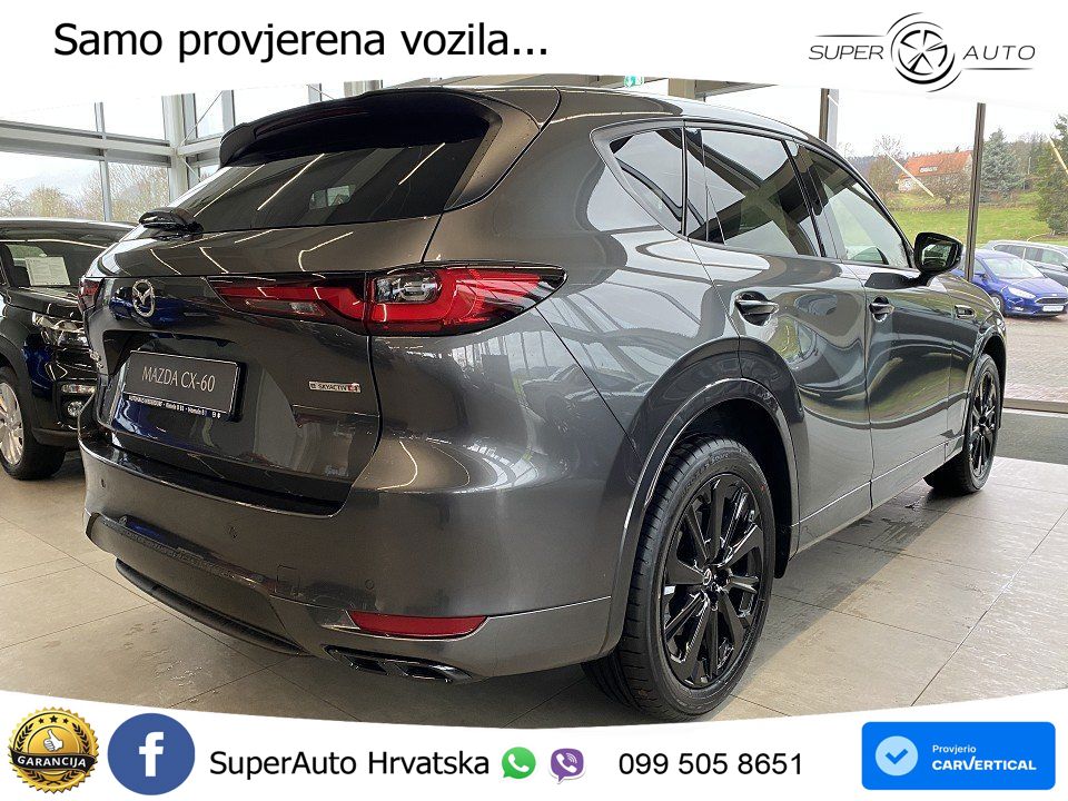 Mazda CX-60 3.3 e-Skyactiv D (254 KS) AWD Automatic MATRIX+GR SJED+KAM