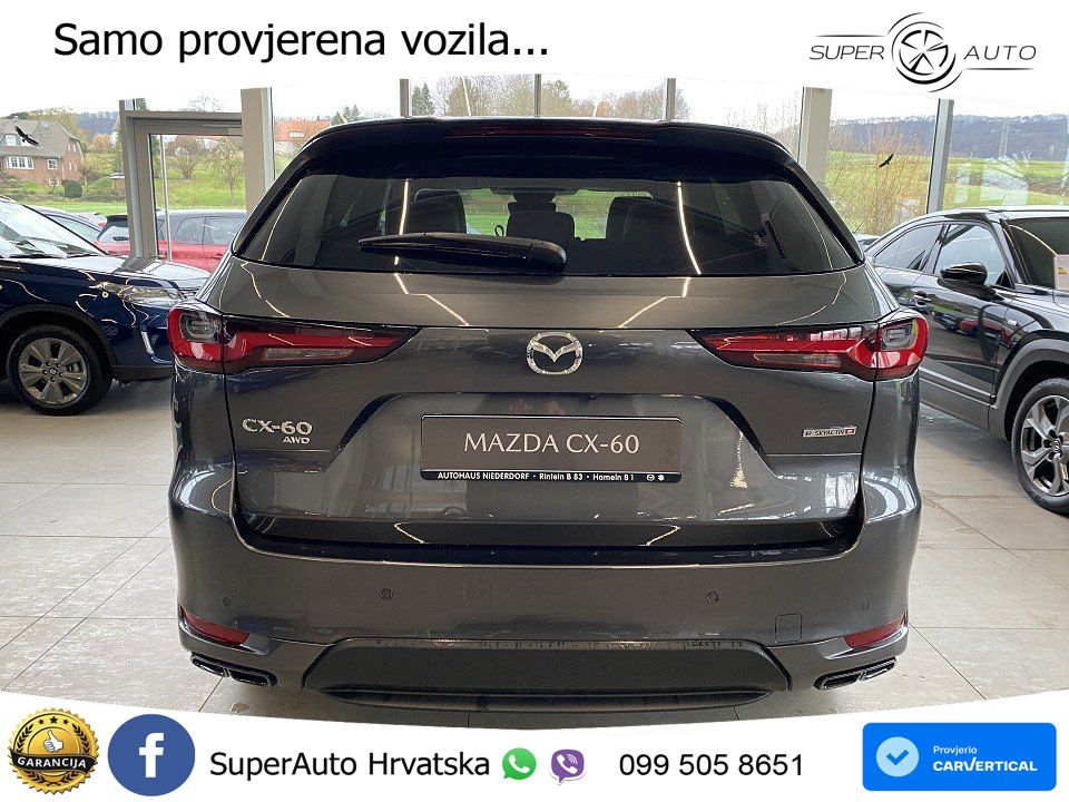 Mazda CX-60 3.3 e-Skyactiv D (254 KS) AWD Automatic MATRIX+GR SJED+KAM