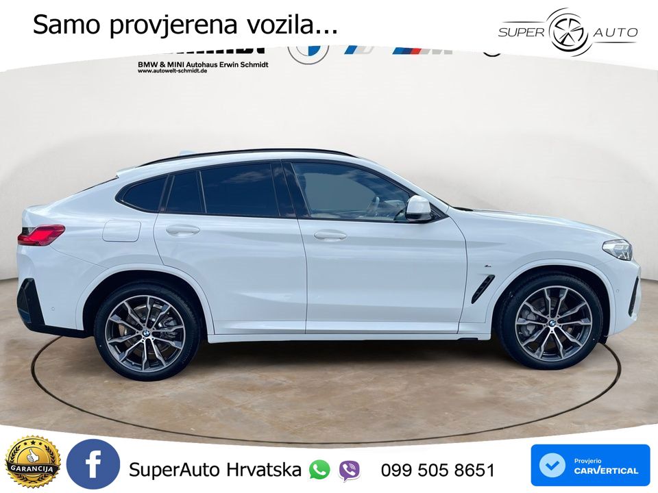 BMW X4 30d (286 KS) xDrive Steptronic M Sport LED+GR SJED+ACC