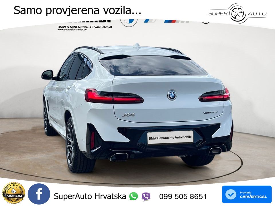 BMW X4 30d (286 KS) xDrive Steptronic M Sport LED+GR SJED+ACC