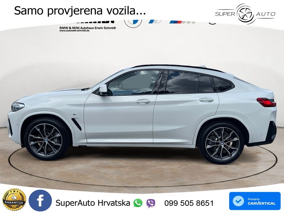 BMW X4 30d (286 KS) xDrive Steptronic M Sport LED+GR SJED+ACC
