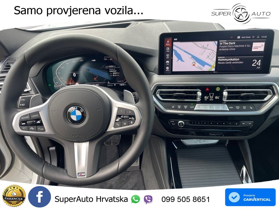 BMW X4 30d (286 KS) xDrive Steptronic M Sport LED+GR SJED+ACC