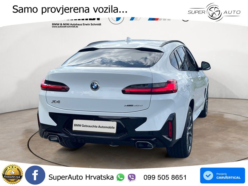 BMW X4 30d (286 KS) xDrive Steptronic M Sport LED+GR SJED+ACC