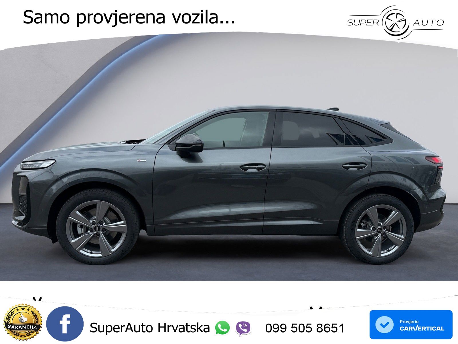 Audi Q3 III Sportback 2.0 TFSI (204 KS) quattro S tronic S line LED+GR SJED+ACC