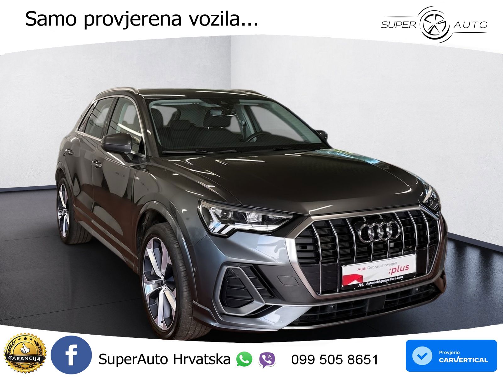 Audi Q3 45 TFSIe (245 KS) S tronic S line LED+GR SJED+ACC