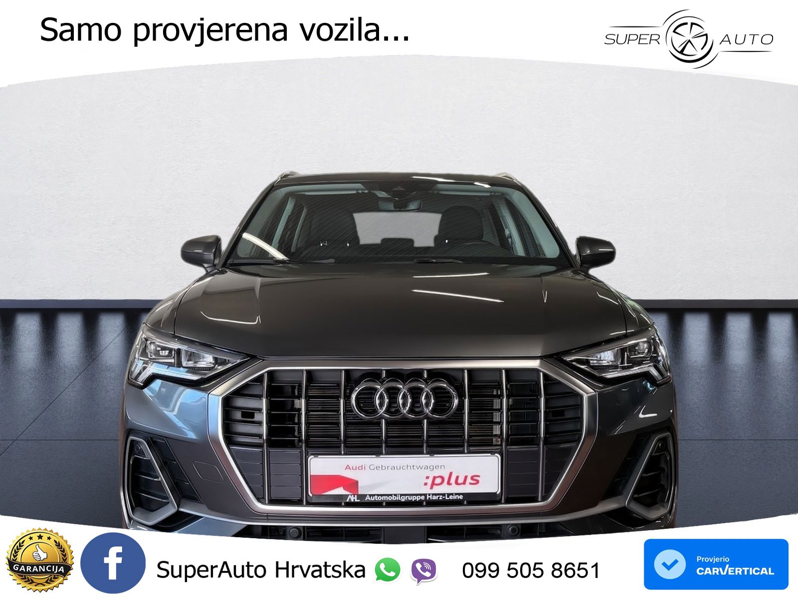 Audi Q3 45 TFSIe (245 KS) S tronic S line LED+GR SJED+ACC