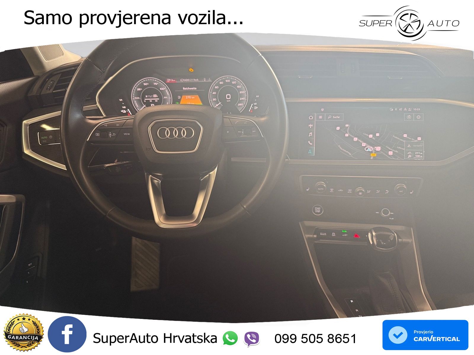 Audi Q3 45 TFSIe (245 KS) S tronic S line LED+GR SJED+ACC