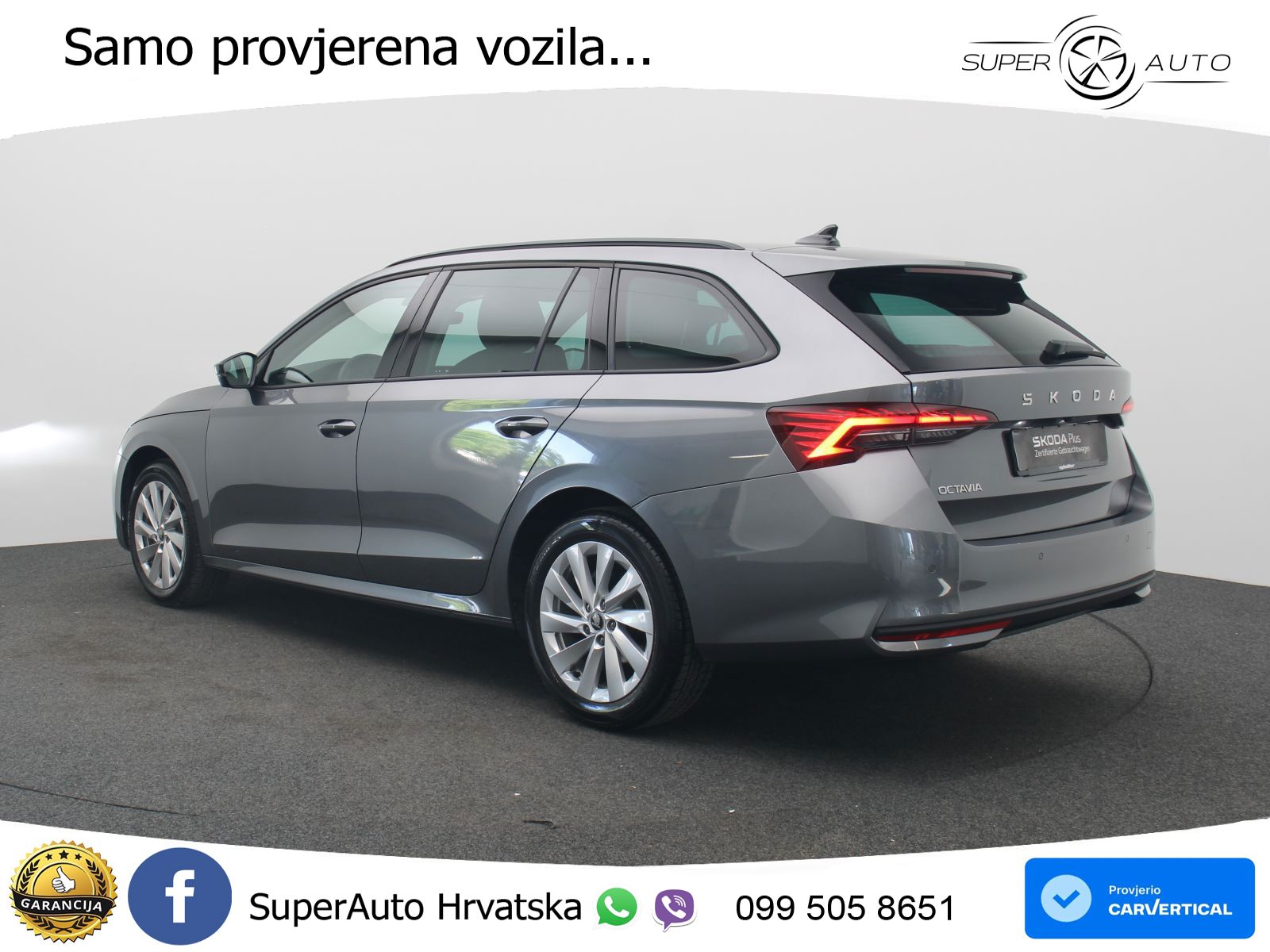 Škoda Octavia Combi 2.0 TDI (150 KS) DSG Selection LED+GR SJED+ACC