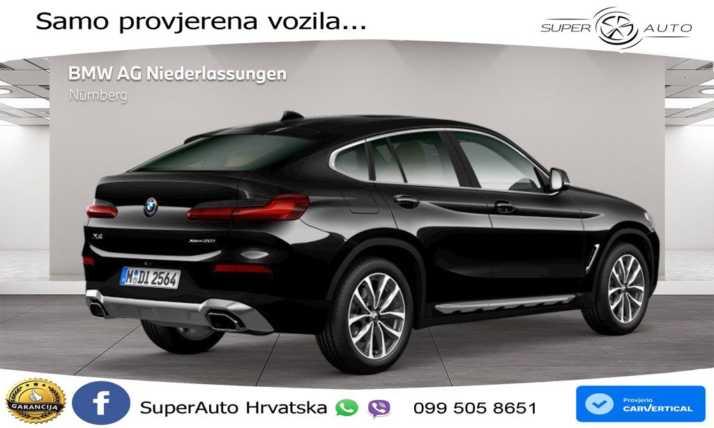 BMW X4 20i (184 KS) xDrive Steptronic LED+GR SJED+ACC