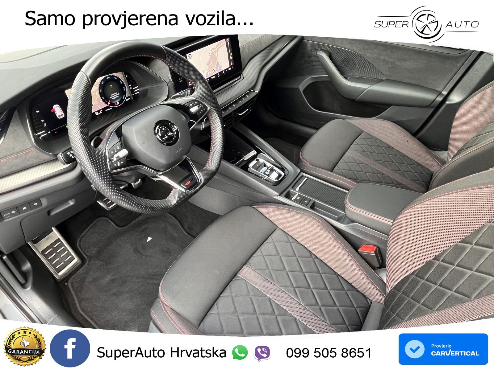 Škoda Octavia Combi RS 2.0 TDI (200 KS) DSG LED+GR SJED+ACC