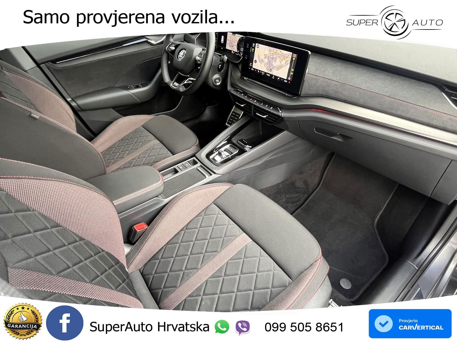 Škoda Octavia Combi RS 2.0 TDI (200 KS) DSG LED+GR SJED+ACC