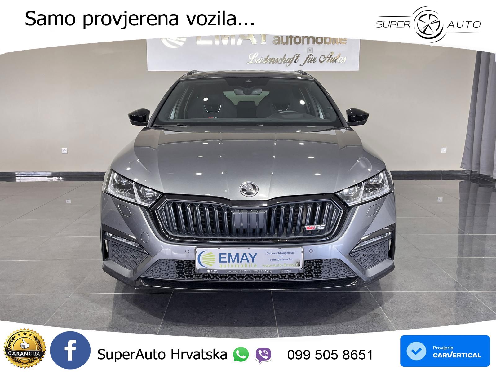 Škoda Octavia Combi RS 2.0 TDI (200 KS) DSG LED+GR SJED+ACC