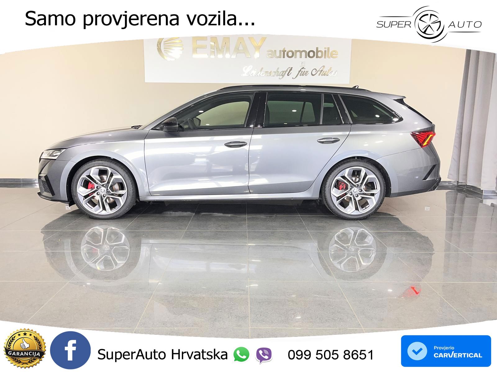 Škoda Octavia Combi RS 2.0 TDI (200 KS) DSG LED+GR SJED+ACC