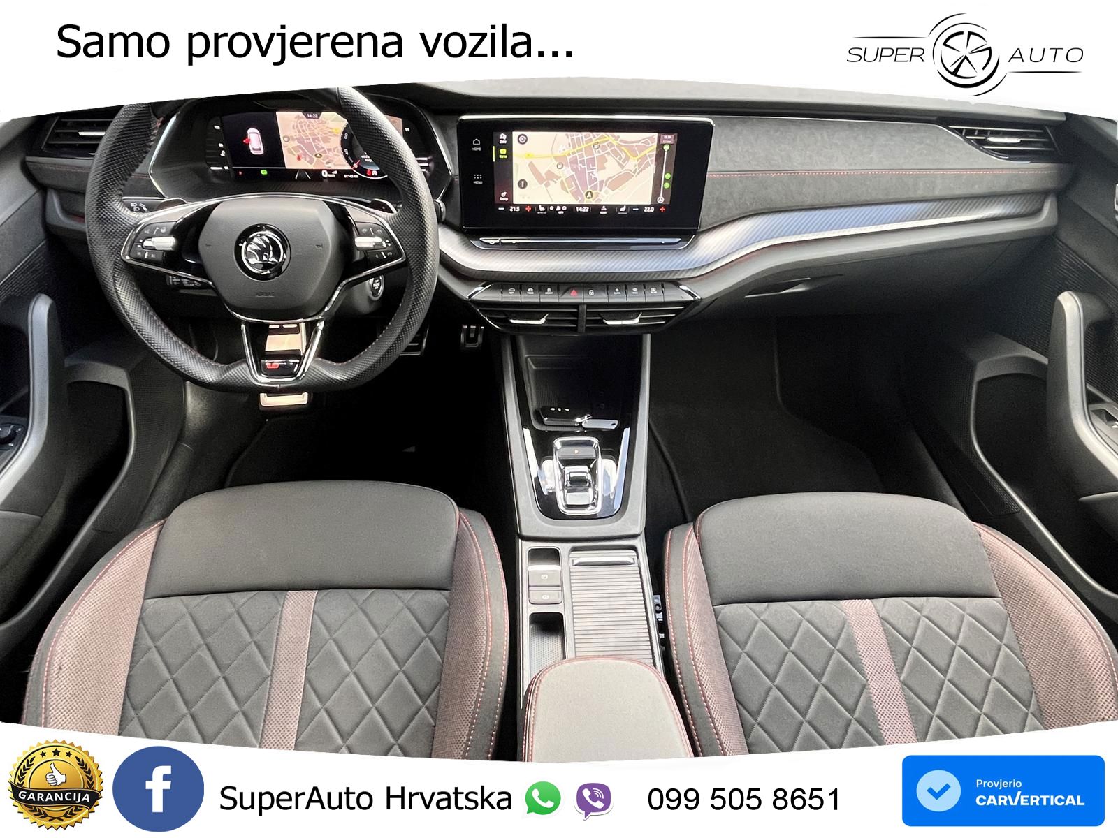 Škoda Octavia Combi RS 2.0 TDI (200 KS) DSG LED+GR SJED+ACC
