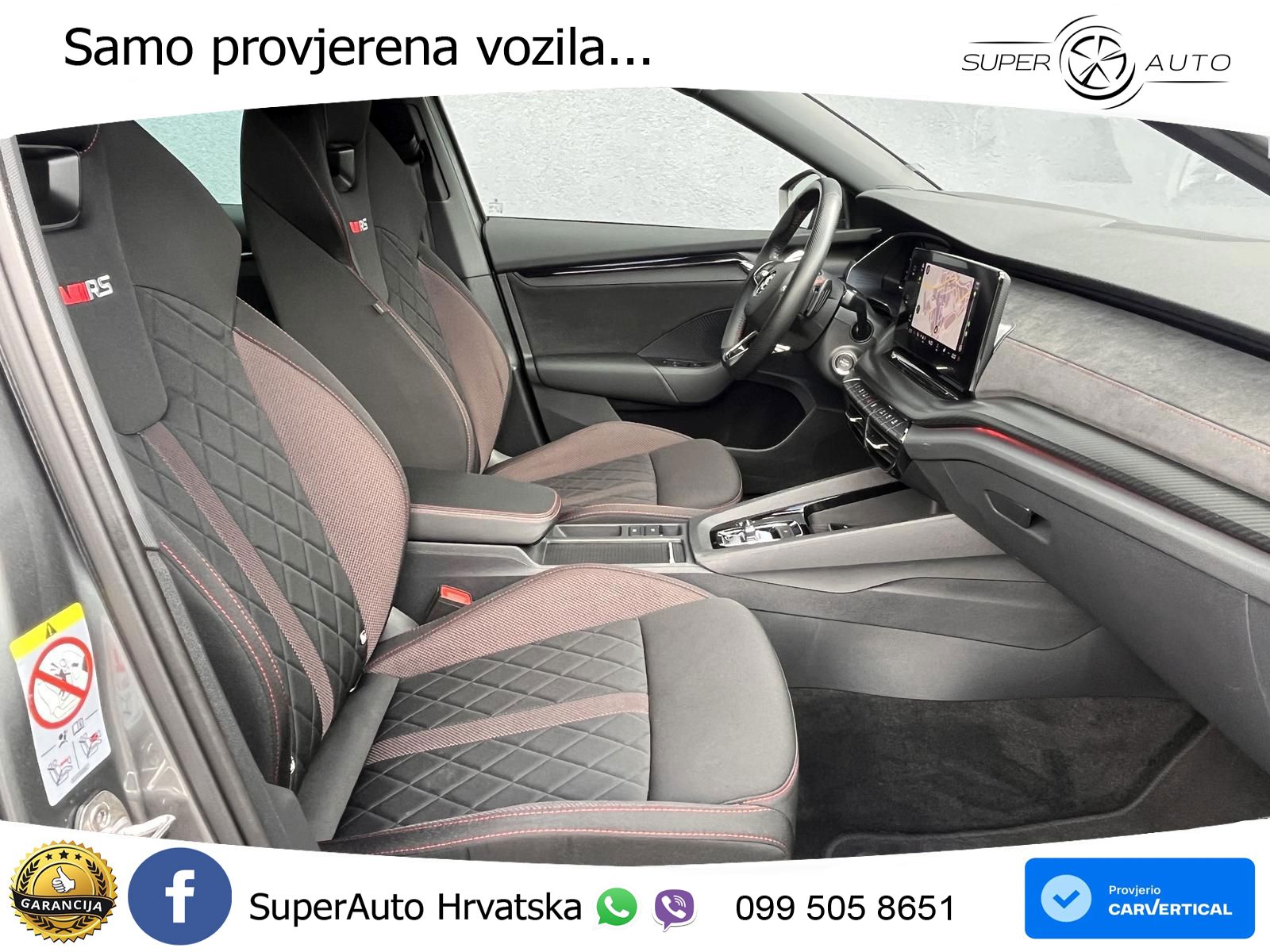 Škoda Octavia Combi RS 2.0 TDI (200 KS) DSG LED+GR SJED+ACC